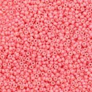 Miyuki rocailles Perlen 15/0 - Duracoat opaque light watermelon pink 15-4464